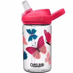 CamelBak eddy, 400 ml, Multicolour, Colorblock Butterflies, Child, Girl, Polypropylene