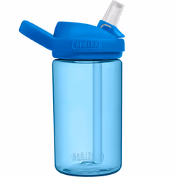 CamelBak Eddy+ Kids BPAFree Water Bottle with Straw  14oz  True Blue (2282401040)