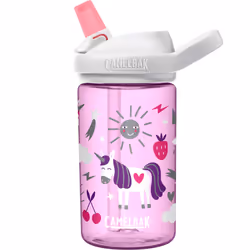 CamelBak eddy, 400 ml, Pink, Unicorn Party, Child, Girl, Polypropylene