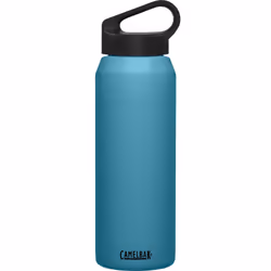 CamelBak Carry Cap Bottle - Vacuum Insulated Stainless Steel - Easy Carry  32oz  Larkspur