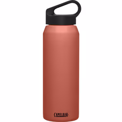 CamelBak Carry Cap Bottle - Vacuum Insulated Stainless Steel - Easy Carry 32oz Terracotta Rose