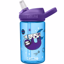 Camelbak Eddy+ Kids Tritan 400ml Drinking Bottle - Sloths In Space, 400ml