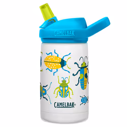 Camelbak Eddy+ Kids 350ml Vacuum Insulated water bottle - Stainless Steel - bugs
