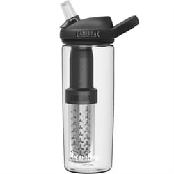 CamelBak Eddy Bottle Filtered By Lifestraw BPA Free Charcoal Dual Filter 600ml - 600ml, Clear
