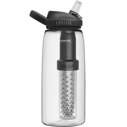 CamelBak Eddy Bottle Filtered By Lifestraw Leakproof Dual Filter Bottle 1L Clear