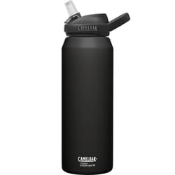 CamelBak Eddy Vacuum Insulated Stainless Steel Bottle Filtered By Lifestraw 1 Litre Leakproof Flask - 1 Litre, Black