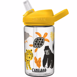 CamelBak Eddy+ Kids, 400 ml, Daily usage, Multicolour, Polypropylene (PP), Tritan, Endangered Animals, Child