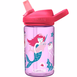 CamelBak Eddy+ Kids, 400 ml, Daily usage, Multicolour, Polypropylene (PP), Tritan, Mermaid Princess, Child
