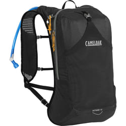 CamelBak Octane 12 Hydration Hiking Pack 10L Unisex Trail Marathon 2L Reservoir Backpack - 10L, Black/Apricot
