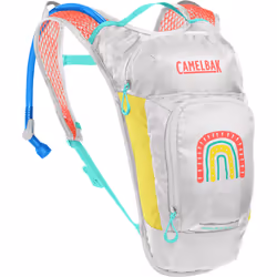 CamelBak Mini M.U.L.E, Frameless, Top, Back padding, Cycling, Multicolour, Grey/Rainbow