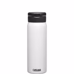 CamelBak Fit Cap Vacuum Stainless Insulated Water Bottle - 25oz, White