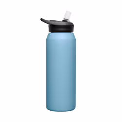 CamelBak eddy+ Water Bottle with Straw 32oz - Insulated Stainless Steel  Dusk Blue
