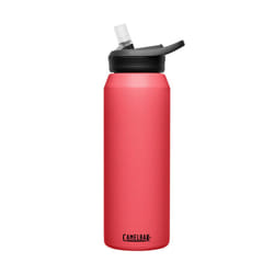 CamelBak eddy+ Water Bottle with Straw 32oz - Insulated Stainless Steel  Wild Strawberry