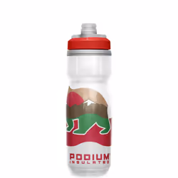 CamelBak Podium Chill Insulated Bike Water Bottle - Easy Squeeze Bottle - Fits Most Bike Cages - 21oz  California