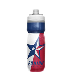 CamelBak Podium Chill Insulated Bike Water Bottle - Easy Squeeze Bottle - Fits Most Bike Cages - 21oz  Texas