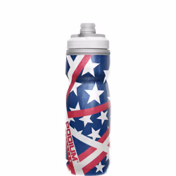 CamelBak Podium Chill Insulated Bike Water Bottle - Easy Squeeze Bottle - Fits Most Bike Cages - 21oz  U.S.A