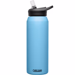 CamelBak Eddy+ 32oz Water Bottle with Straw in Nordic Blue - Insulated Stainless Steel Thermos with Double Wall