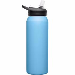 CamelBak Eddy+ 32oz Water Bottle with Straw in Nordic Blue - Insulated Stainless Steel Thermos with Double Wall