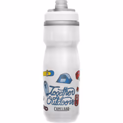CamelBak Podium Chill Insulated Bike Water Bottle - Easy Squeeze Bottle - Fits Most Bike Cages - 21oz  Wild Pride