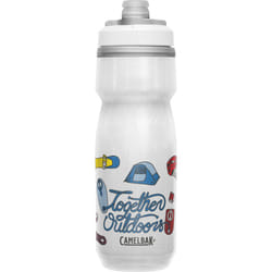 CamelBak Podium Chill Insulated Bike Water Bottle - Easy Squeeze Bottle - Fits Most Bike Cages - 21oz  Wild Pride