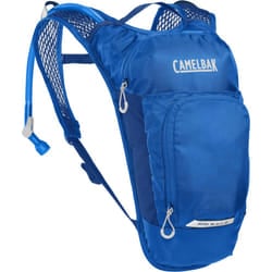 CamelBak Mini M.U.L.E. Kids Hydration Backpack for Hiking and Biking - 50oz  Blue