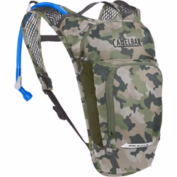 CamelBak Mini M.U.L.E. Kids Hydration Backpack for Hiking and Biking - 50oz Camo