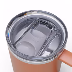 CamelBak Thrive Leak-Proof 16 oz Mug  Insulated Stainless Steel - For travel  coffee  tea  hot beverages - Spill Proof - Cup-holder Compatible  Sierra