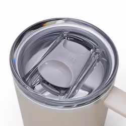 CamelBak Thrive Leak-Proof 16 oz Mug  Insulated Stainless Steel - For travel  coffee  tea  hot beverages - Spill Proof - Cup-holder Compatible  Stone