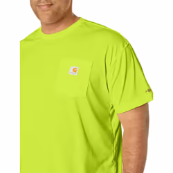 Carhartt Men's High-Visibility Force Relaxed Fit Lightweight Color Enh