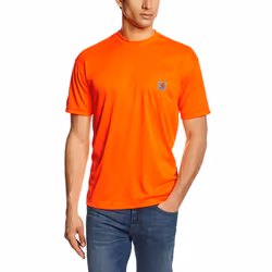 Carhartt Men's High-Visibility Force Relaxed Fit Lightweight Color Enh