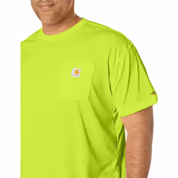 Carhartt Men's High-Visibility Force Relaxed Fit Lightweight Color Enh
