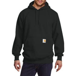 Carhartt Men's Big & Tall Rain Defender Loose Fit Heavyweight Sweatshirt  Black  4X-Large