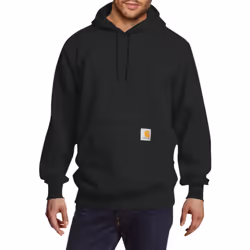 Carhartt Men's Rain Defender Loose Fit Heavyweight Sweatshirt Black