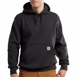 Carhartt Men's Big Rain Defender Loose Fit Heavyweight Sweatshirt  Black  3X-Large Tall