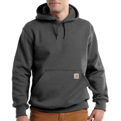 Carhartt Men's Big Rain Defender Loose Fit Heavyweight Sweatshirt  Carbon Heather  Large Tall