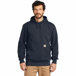 Carhartt Men's Big & Tall Rain Defender Loose Fit Heavyweight Sweatshirt New Navy Large