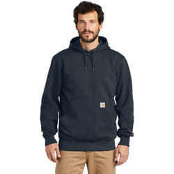 Carhartt Men's Big & Tall Rain Defender Loose Fit Heavyweight Sweatshirt  New Navy  Large