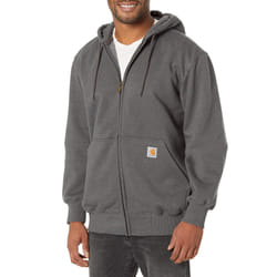 Carhartt mens Rain Defender Paxton Heavyweight Hooded Sweatshirt Full