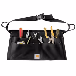 Carhartt Men's 100 Percent Cotton Adjustable Duck Nail Apron Black X-Large