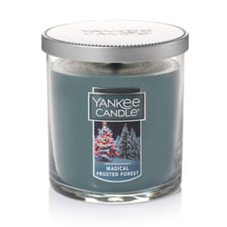 Yankee Candle Magical Frosted Forest Scented  Classic 7oz Small Tumbler Single Wick Candle  Over 35 Hours of Burn Time