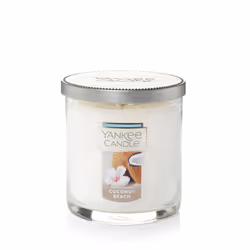 Yankee Candle Coconut Beach Scented  Classic 7oz Small Tumbler Single Wick Candle  Over 35 Hours of Burn Time