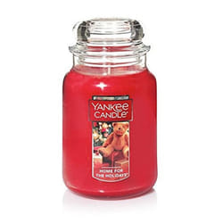 Yankee Candle Home for the Holidays Scented  Classic 22oz Large Jar Single Wick Candle  Over 110 Hours of Burn Time