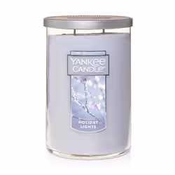 Yankee Candle Holiday Lights Scented Classic 22oz Large Tumbler 2-Wick Candle Over 75 Hours of Burn Time