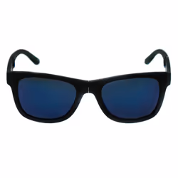 Lacoste Folding Matte Black Sunglasses L778S Blue Lens
