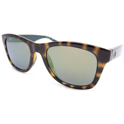 LACOSTE Sunglasses Brown Havana with Black/ Gold Mirror Lens L789 035