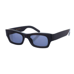 Gafas De Sol De Acetato Con Forma Rectangular Me627s Mujer - blue, TU