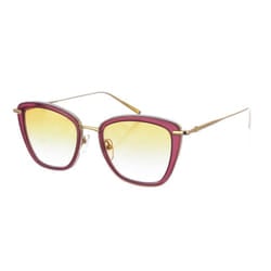 Gafas De Sol GeomÃ©tricas De Acetato Lo638s Para Mujer - brown, TU