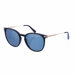 Gafas De Sol De Acetato Con Forma Ovalada Lo646s Mujer - black, TU