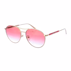 Gafas De Sol Estilo Piloto De Metal Lo133s59 Para Mujer - pink, TU