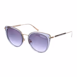 Gafa De Sol De Metal Y Acetato Con Forma Ovalada Lo661s Mujer - gray, TU